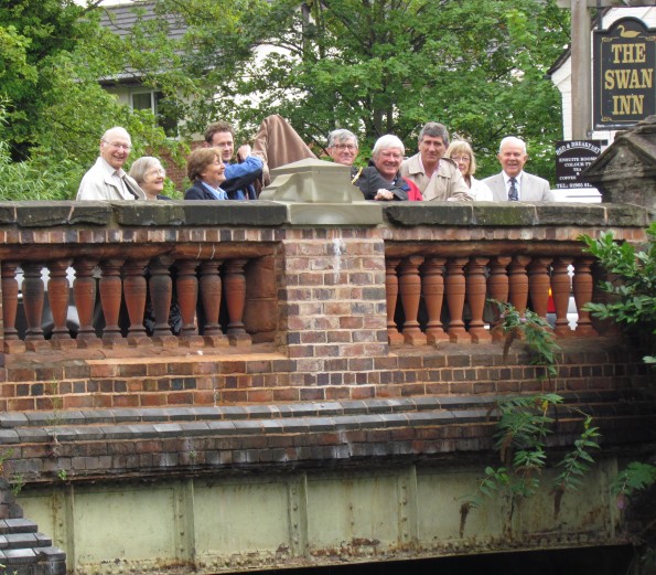 Barbourne Brook Bridge official unveiling Official unveling