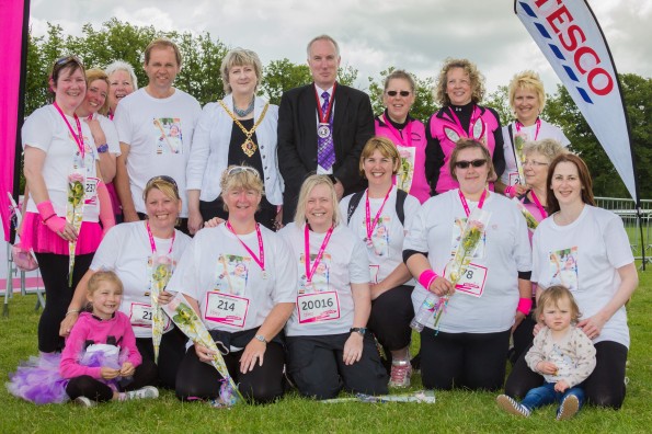 Photo with Team Helen's Heroins from Worcester Dragon Boat's.