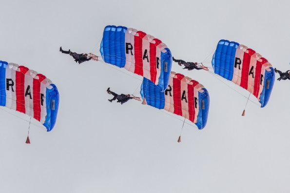 RAF Falcons parachute display team
