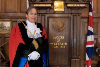 Mayor of Worcester, Cllr Stephen Hodgson