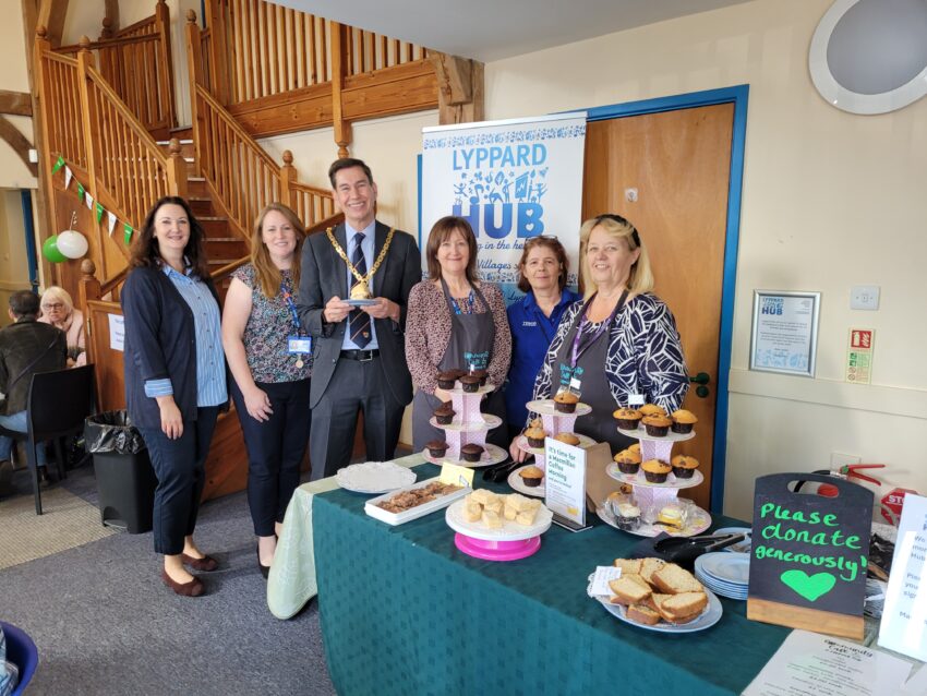 People gathered at the Lyppard Hub event