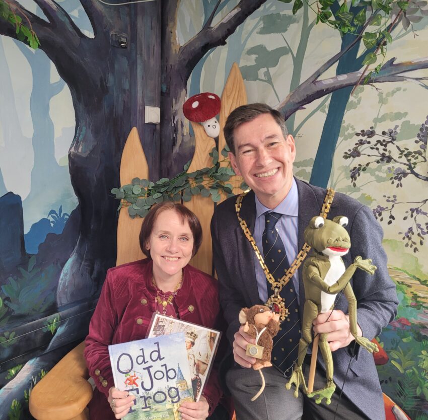 Cllr Matt Lamb and Cllr Zoe Cookson