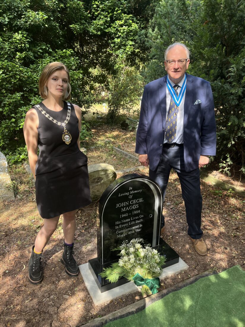 Tor Pringree and Maynard Burton, the High Sheriff of Worcester