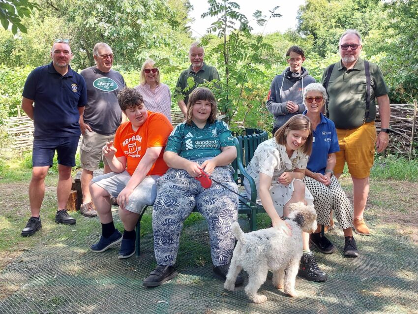 Members of Worcester Community Garden