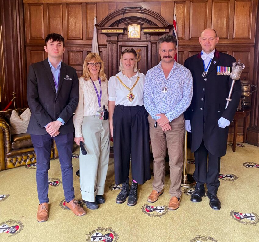 People at the Guildhall
